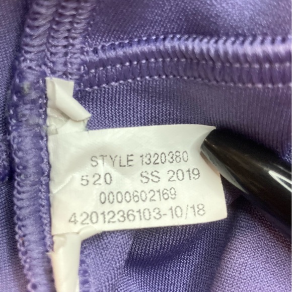 Under Armour Heatgear women’s compression leggings purple medium - Picture 7 of 11